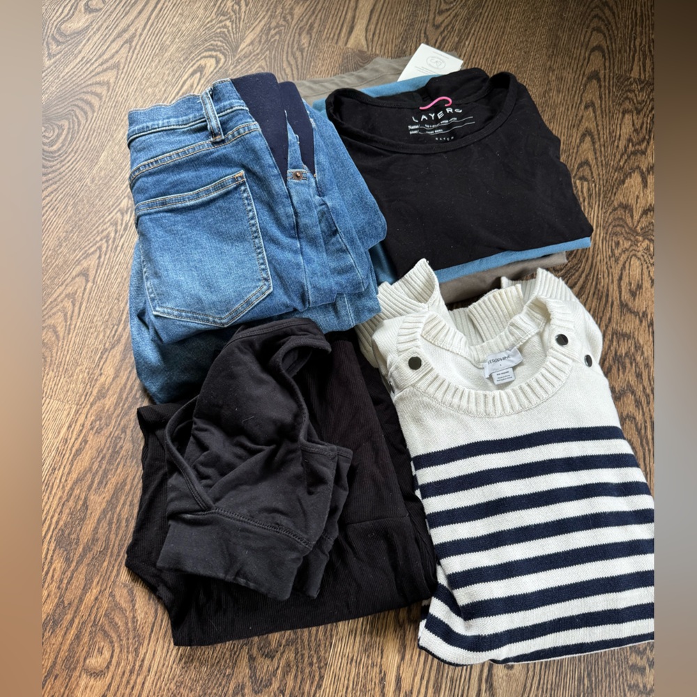 Lot of maternity clothes